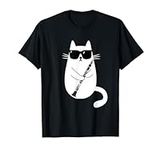 Funny Cat Wearing Sunglasses Playin