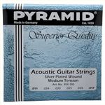 Pyramid Acoustic Guitar "Silver Plated" Standard Medium