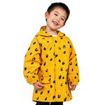 JAN & JUL Baby Waterproof Lightweight Rain Jacket with Liner (Wild Child, 1T)