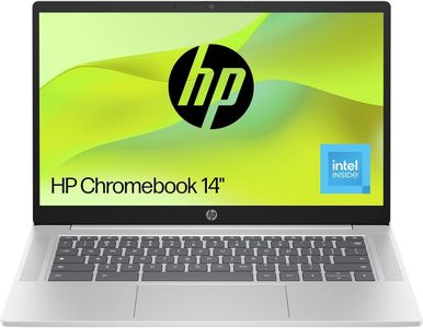 HP Chromebook 14 Laptop – 128GB, Glacier Silver