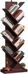 TANWAR HANDICRAFT Solid Wood Tree Shape Book Shelf | Floor Stand Tree Shape Bookcase in Living Room | for Home & Office Book Shelf