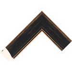 Customisable Bezel for the Samsung Frame TV (55 inch model) (Cushion Black 68mm)