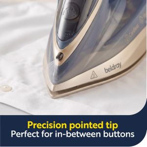 Beldray Titanium Cordless Steam Iron – Lightweight, Non-Stick Soleplate