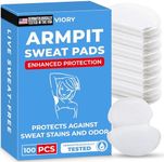 Armpit Sweat Pads for Under Arms - 