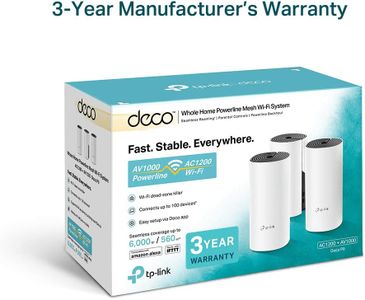 TP-Link Deco P9 Mesh WiFi System 3-Pack – Whole Home Coverage