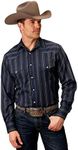 ROPER Men's Striped Long Sleeve Pea