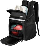 Goloni Bowling Backpack,Single Ball Bowling Bag with Shoe Compartment Up to Size 16,Bowling Bag with Padded Ball Holder