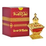Al Haramain Attar Al Kaaba 25ml Perfume Oil | Premium Unisex Arabian Attar | Long Lasting Oriental Fragrance Oil with Dehnal Oudh, Amber, Sandal & Rose | Alcohol Free Concentrated Perfume Oil
