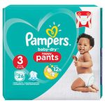 Pampers Baby-Dry Pants Waist 3, 6-11 kg, 26 Couch Culottes