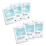 Bushbalm Hydrogel Vajacial Mask - Hydrating Mask with Hyaluronic Acid and Aloe Vera to Cool and Soothe Skin Post-Hair Removal, 3 Full Mask Sets