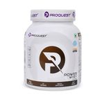 ProQuest Power Whey Protein (Café Mocha, 1 KG / 2.2 lb / 27 Servings) | 24g Protein Per Scoop | 5.3g BCAA & 11.9g EAA |Lab Tested, Added Probiotics & Digezyme® for Fast & Easy Digestion