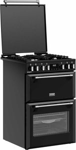Stoves Richmond 60cm Dual Fuel Cooker – Black Freestanding Oven