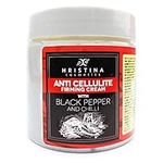 Anti Cellulite Cream With Black Pepper | Cellulite Remover, Firming and Tightening, Perfect For Anti Cellulite Treatment Massage for Legs, Butt, Thighs, Belly fat | 200ml