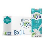 Joya, No Added Sugar, Plant-Based, Vegan Rice Drink 8x1L