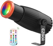Pinspot Light, Czgor 18W RGBW 4 in 