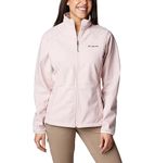Columbia Womens Kruser Ridge II Softshell Jacket, Dusty Pink, XS