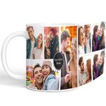 KivStar giftOnn Custom Mug with Picture, Personalized Add Text and Photo Coffee Mug White Ceramic Customizable Gift for Husband,Wife,Brother,Sister,Friends,dad,mom etc - 325 Ml