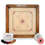 siscaa Winit Series Year End Sale (Siscaa Winit12Mm Sureslam Natural With Sureslam Coin), Baby, Carrom