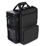 Trunab Desktop Computer Case Bag, PC Tower Strap Bag, Ideal for Carrying, Traveling, Transporting, Storage, Black - Patented Design