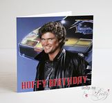 David Hasselhoff inspired Birthday Card