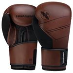 Hayabusa S4 Leather Boxing Gloves for Women & Men - Brown, 10oz