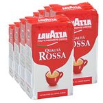 Lavazza Qualità Rossa Ground Coffee, Medium Roast, 250 g Each, 8-Pack