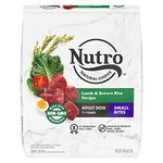 NUTRO NATURAL CHOICE Small Bites Adult Dry Dog Food, Lamb & Brown Rice Recipe, 5.44kg (12LB) Bag