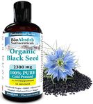 Organic Black Seed Oil. Cold Pressed Unrefined. 54-Day Supply. Extracted from Black Cumin (Nigella Sativa) Seeds (270ml)