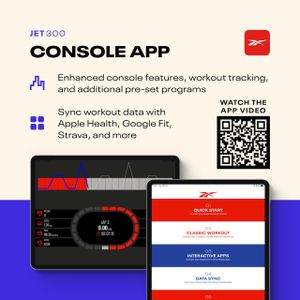 Reebok Jet 300 Bluetooth Treadmill – Home Gym Running Machine