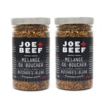 Joe Beef Butchers Blend Steak Spice/Made in Montreal/Pack of 2