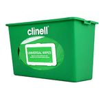 Clinell Wall Mount Dispenser - Wipe Dispenser - Easy to Clean, Ideal for Hospitals and Care Homes - Green