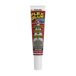 Flex Glue - Strong Waterproof Rubberized Adhesive, Durable, Flexible & Works Underwater, Indoor & Outdoor, Instant Grab & Hold, Construction DIY Automotive All-Purpose Repairs White 6 fl oz. 180 mL