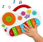 Toddler Piano Learning Toy DJ Mixer. Colourful Kids Musical Instruments Educational Development Toy. Electronic Play Piano Musical Toy. Kids Keyboard Piano Music Toys 12 Months+