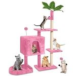 TSCOMON 52" Cat Tree Cat Tower for 