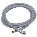 150259 Hose Kit Compatible with Moen Pulldown Kitchen Faucets, 68" Strong Nylon Finish Replacement Faucet Hose Part Number #187108