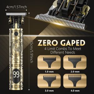 Cordless Beard Trimmer for Men – Rechargeable Precision Grooming