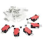 Gikfun V-156-1C25 Micro Limit Switch Long Hinge Roller Momentary SPDT Snap for Arduino (Pack of 5pcs) AE1056