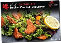 Wild Caught Canadian Pacific Candied Pink Smoked Salmon Filet Gift