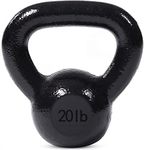 JFIT Kettlebell Weights Cast Iron, 20 LB