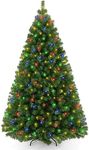 6ft Pre-Lit Artificial Holiday Chri