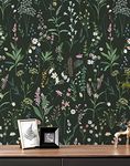 JiffDiff Floral Wallpaper Peel and 