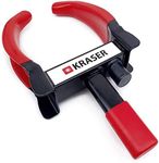 KRASER KR820 Heavy Duty Wheel Clamp Lock, Anti-Drill Ball camlock, Universal Anti-Theft for Trailer Car Van Motorhome Motorcycle Golf Cart, Tire Lock, Parking Boot, Tire Clamp, Trailer Wheel Lock