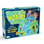 Fiesta Crafts - Discover The World Game - Fun and Educational Geography Board Game - Educational Game for the Whole Family