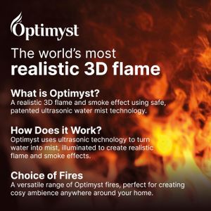 Dimplex Evandale Electric Stove – Optimyst Flame Effect Heater