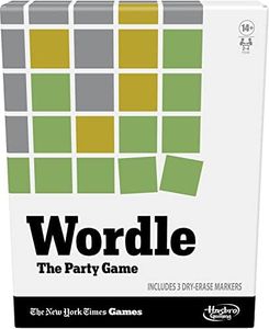 Hasbro Wordle The Party Game for 2-4 Players, Official Wordle Board Game Inspired by New York Times Wordle Game, Party Games for Ages 14+, Word Games