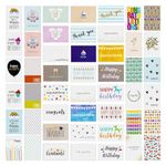 144 Pack Assorted All Occasion Greeting Cards with Envelopes for Birthday, Graduation, Baby Shower, Sympathy, 48 Designs, Blank Inside (4x6 In)