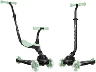 Kids Kick Scooter Ages 1 to 6 | Up to 110 Lbs | 3 Wheel Scooter with Adjustable Push Handle Height,Lights on Deck & Wheels,Toddler Ages 2 to 5 Boys & Girls Gifts Ride-On Toys