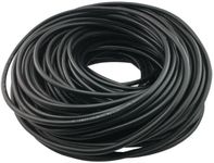 1m / 5m / 10m / 50m BOSSWELD 5mm Argon Gas Welding Hose Tig, Single Black 400169 (3m)