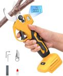 VEITORLD Electric Pruning Shears for DeWalt 20V Battery, Portable Cordless Branch Cutter Tree Trimmer with LCD Display＆Replaceable Blades, 30mm 1.2'' Cutting Diameter for Gardening Tree (NO Battery)
