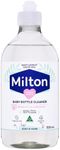 Milton Baby Bottle Cleaner 500ml Pack of 1 Teat White Milk Film Residue Remover Hygiene Household Desinfectant Wash for Sensitive Skin with Welari Thank You Card | (1pack) (500ml)